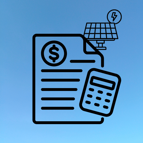 Calcul des coûts et rentabilité d’une installation photovoltaïque avec estimation financière et analyse de production.