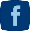 Blue facebook icon
