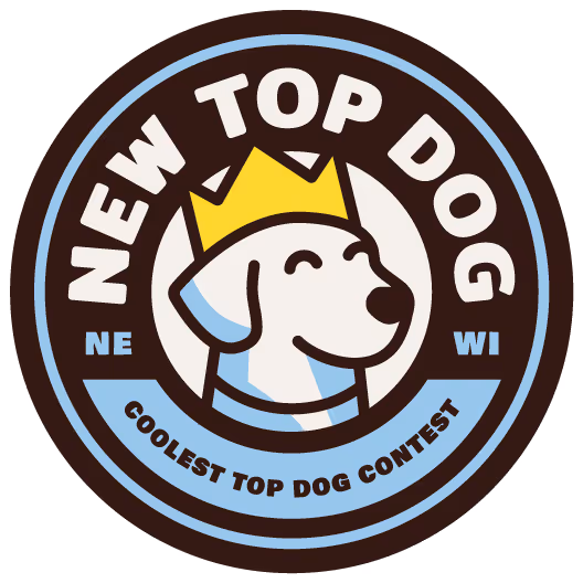 NEW Top Dog seal logo "Coolest Top Dog Contest"