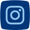 Blue instagram icon