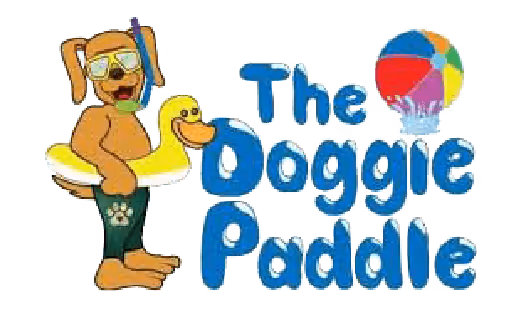 The Doggie Paddle logo