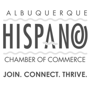 Logo of Hispano Leather Asset Management featuring stylized layered text with a symmetrical emblem in the center.