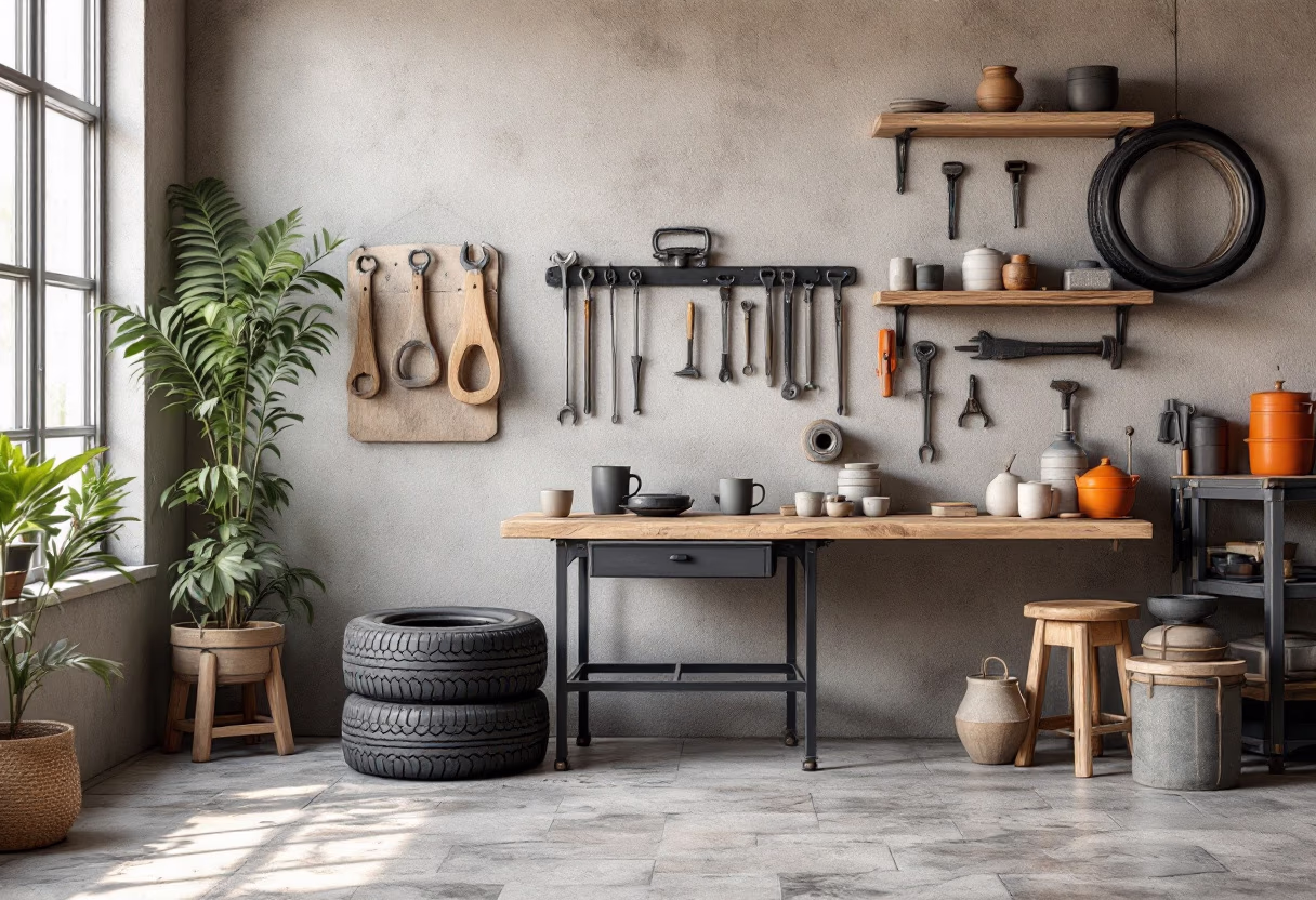 image of auto shop interior