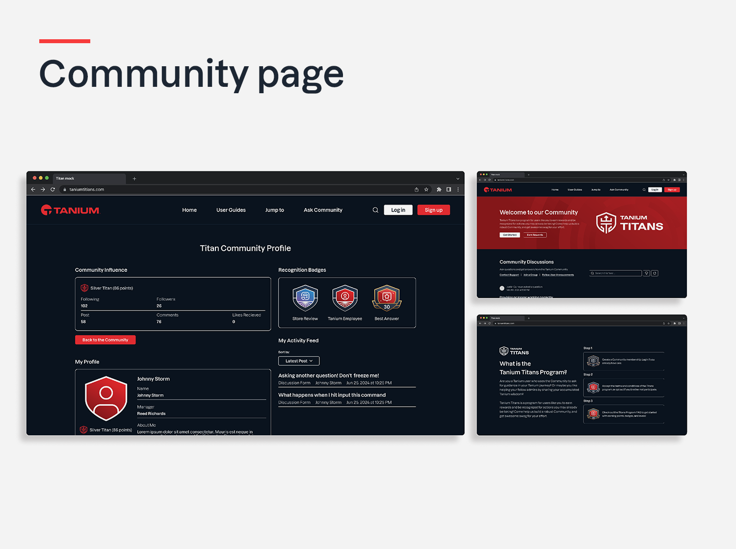 Tasked with creating wireframes for a site built in Salesforce, I provided strategic direction on how to achieve the project goals within the platform's native capabilities.