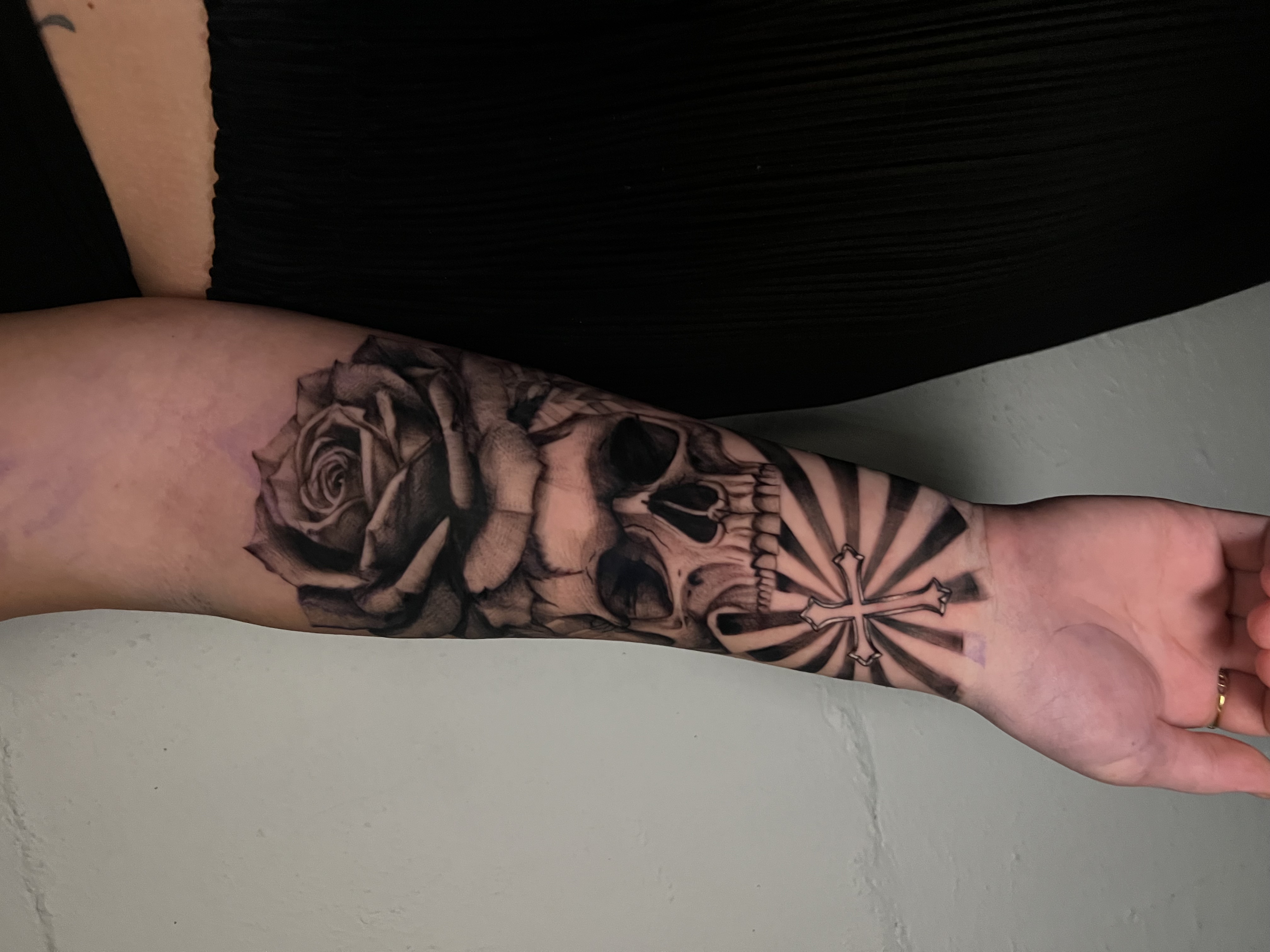 Skull rose 