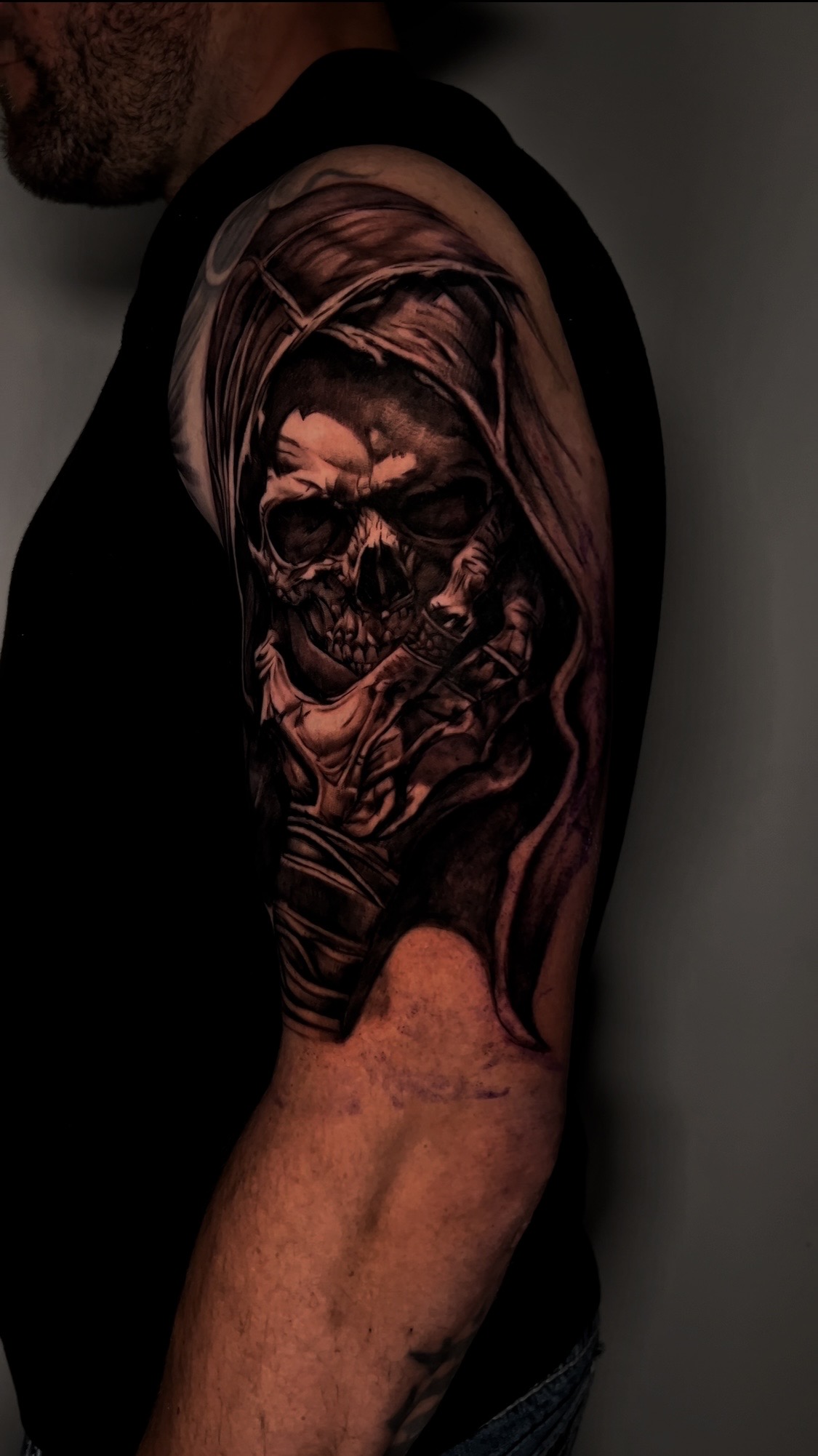 Dark Realism Skull