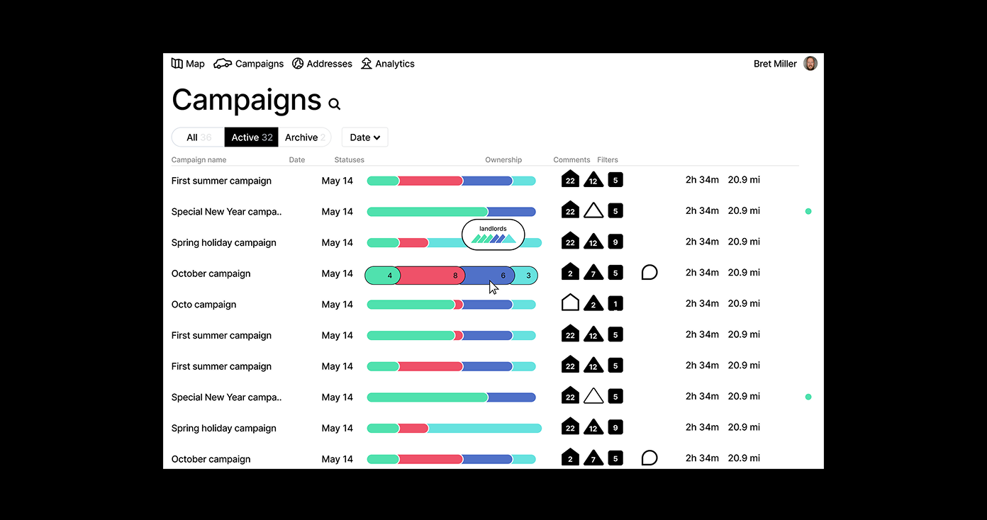 DoorKnockPro campaigns