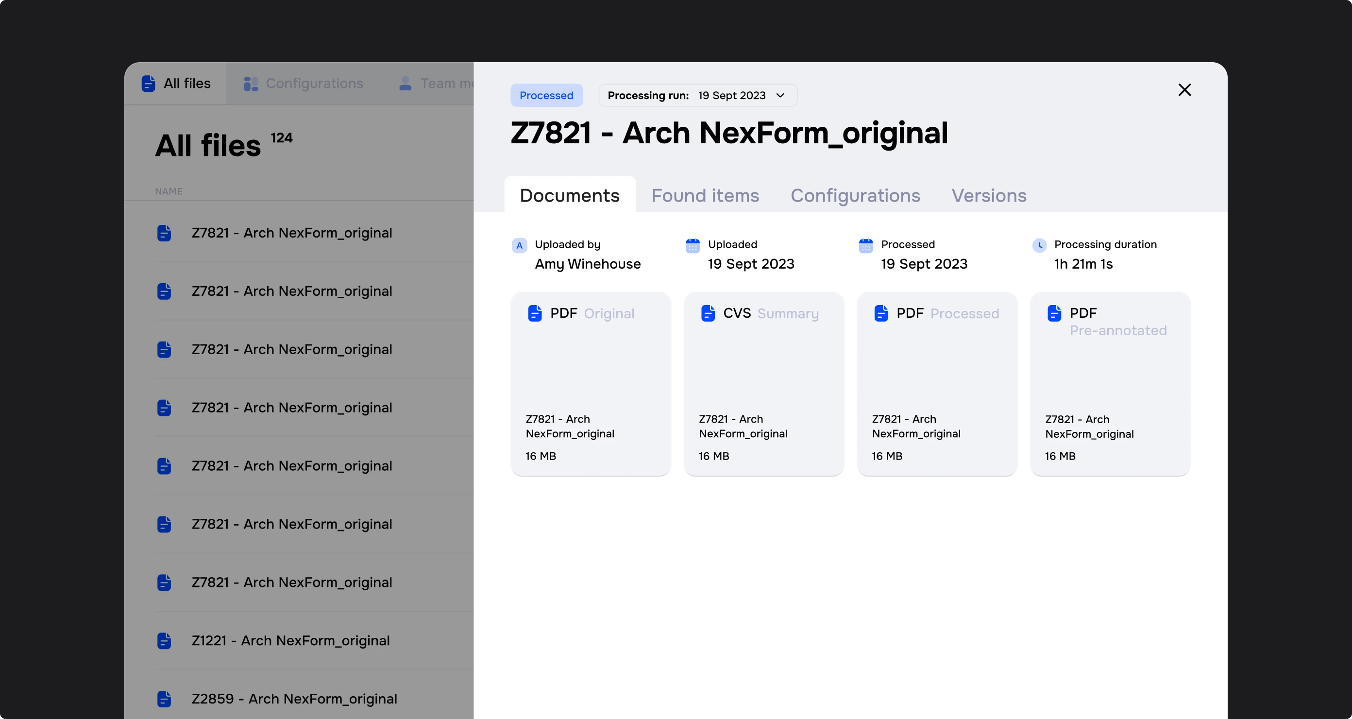 the system continually evolves through direct user input