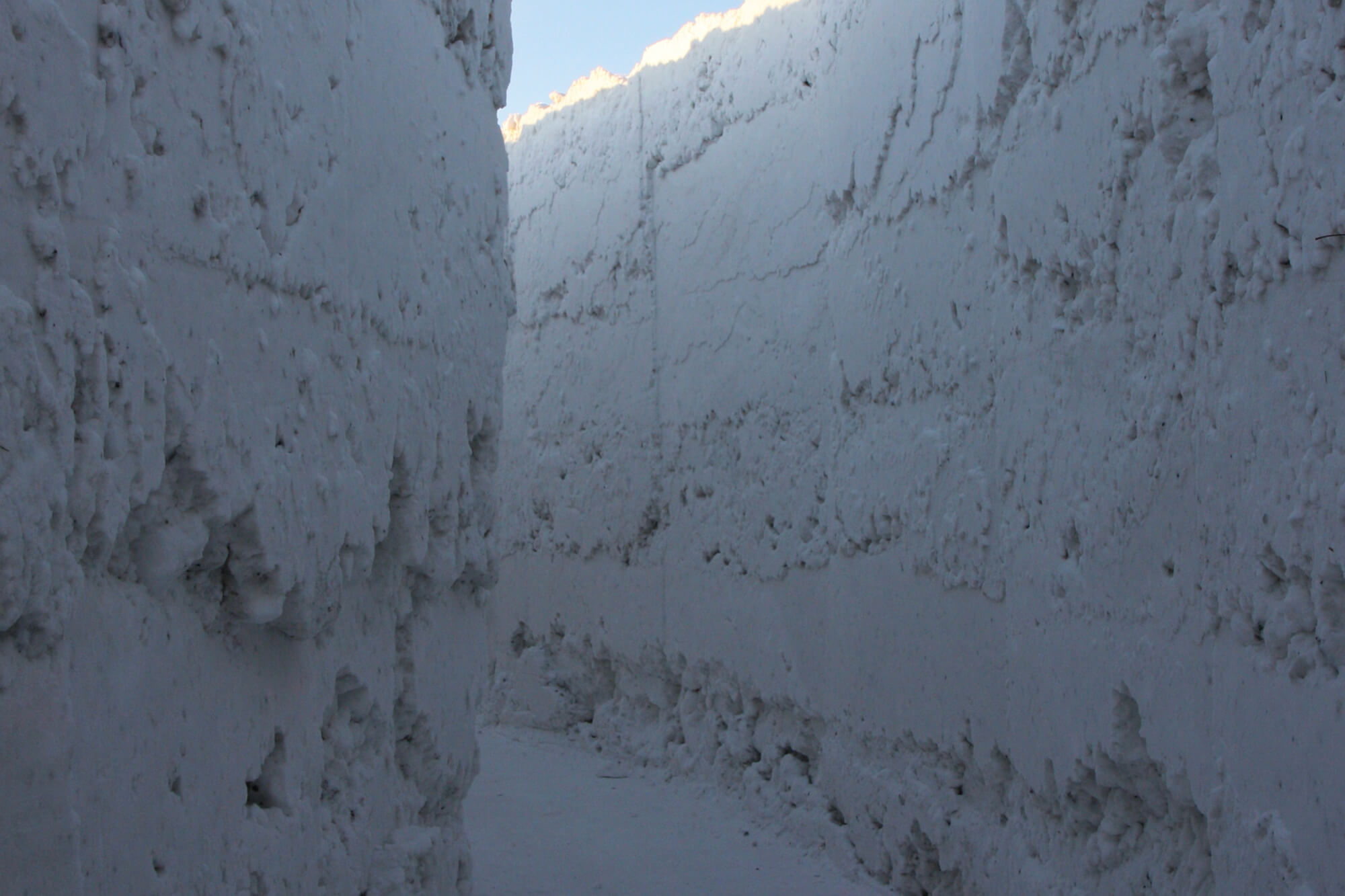 detail of Northern Sky Circle, art installation by molo and Ethan Rose