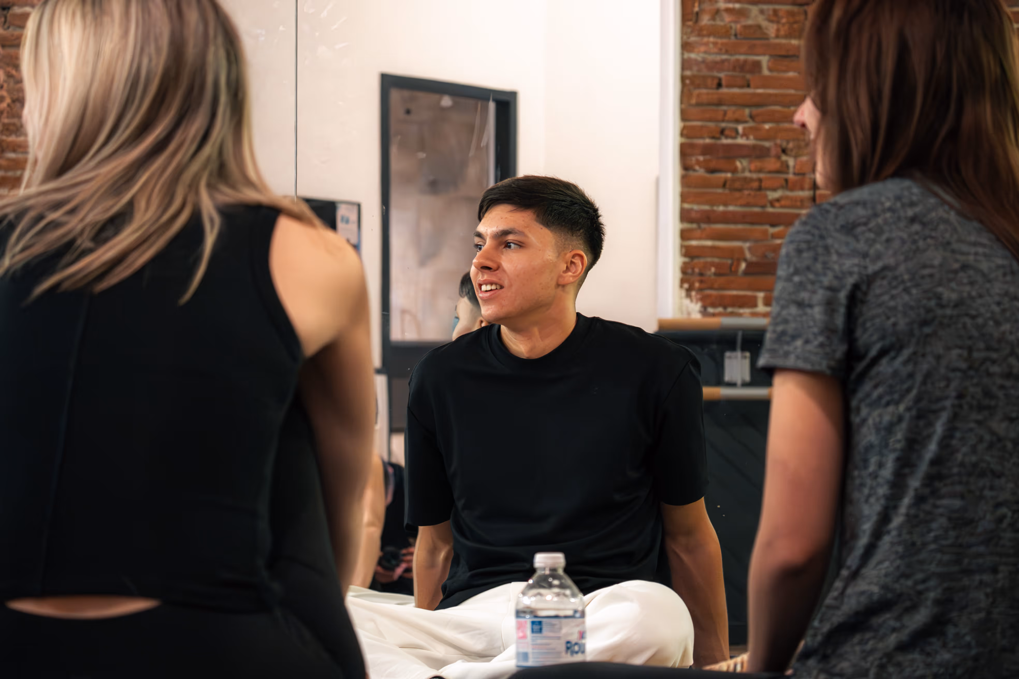 échanges de fin de séances avec les clients