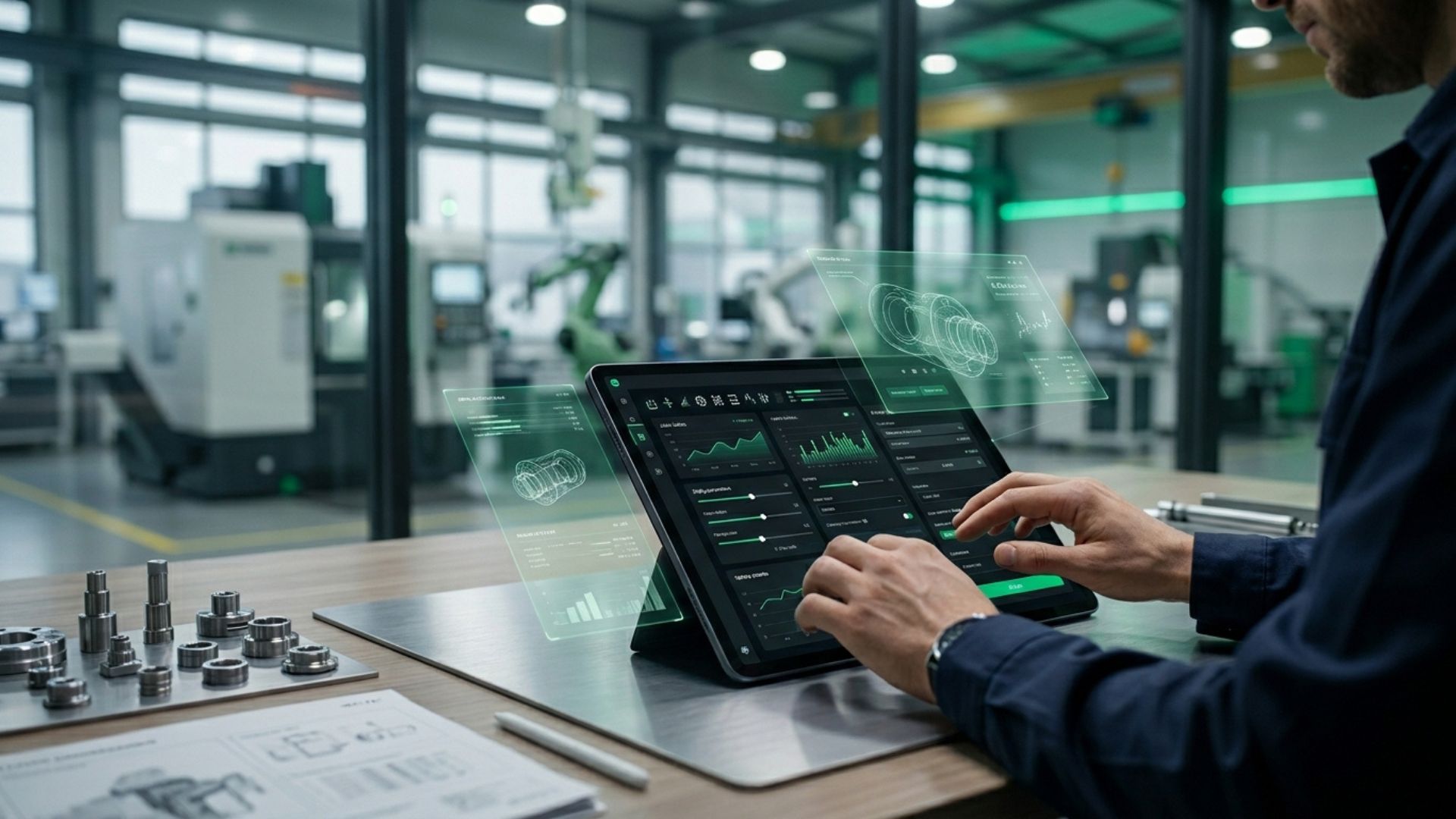 Image de Contrôle qualité augmenté par vision IA