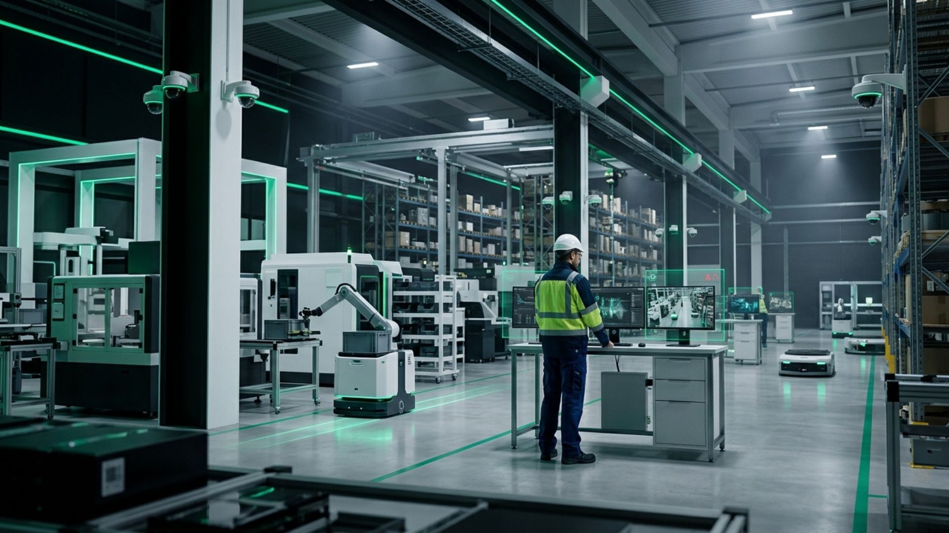 Image de Contrôle qualité augmenté par vision IA