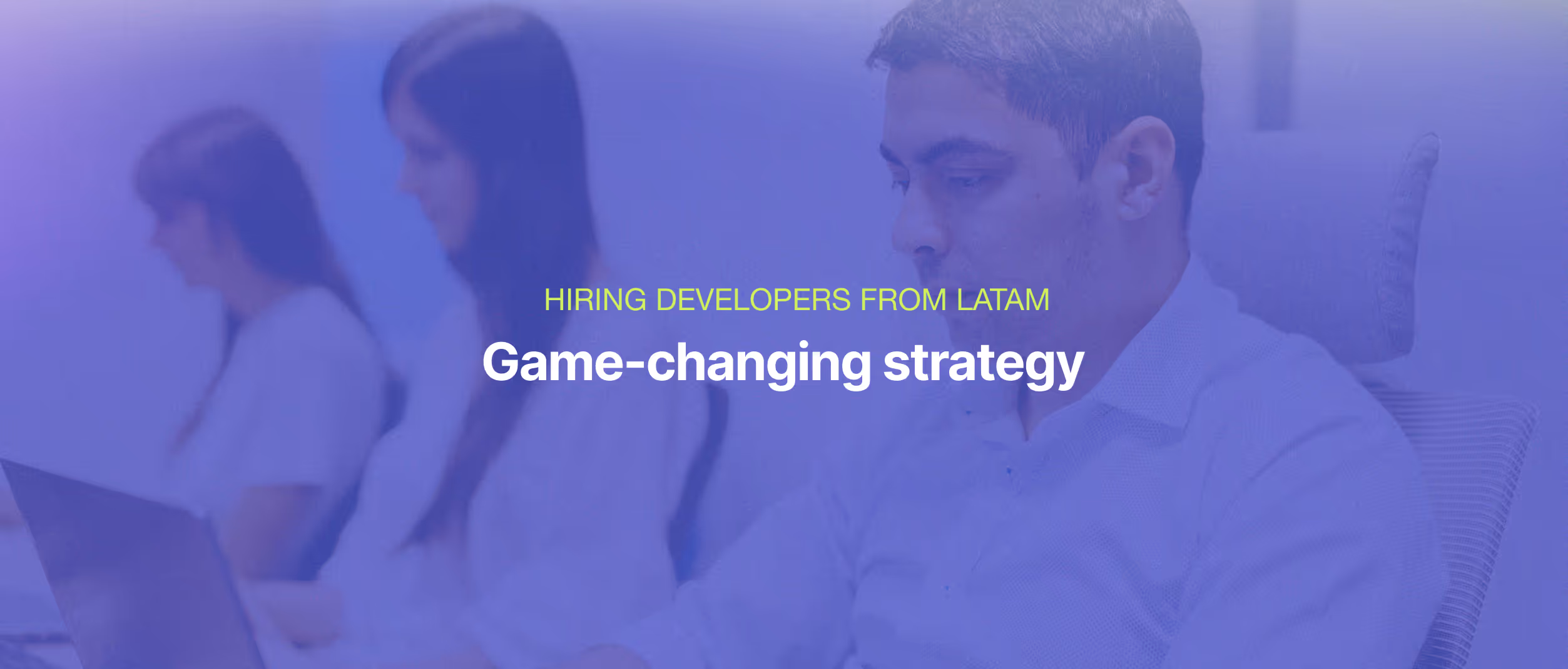 A focused Latin American developer representing the growing tech talent driving South America’s booming software outsourcing market.