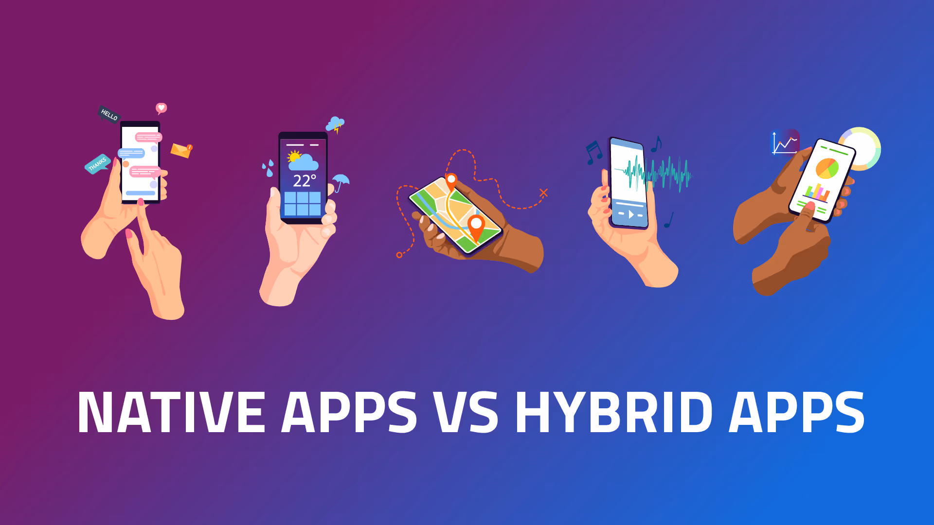 Native Apps vs Hybrid Apps: What's the difference?