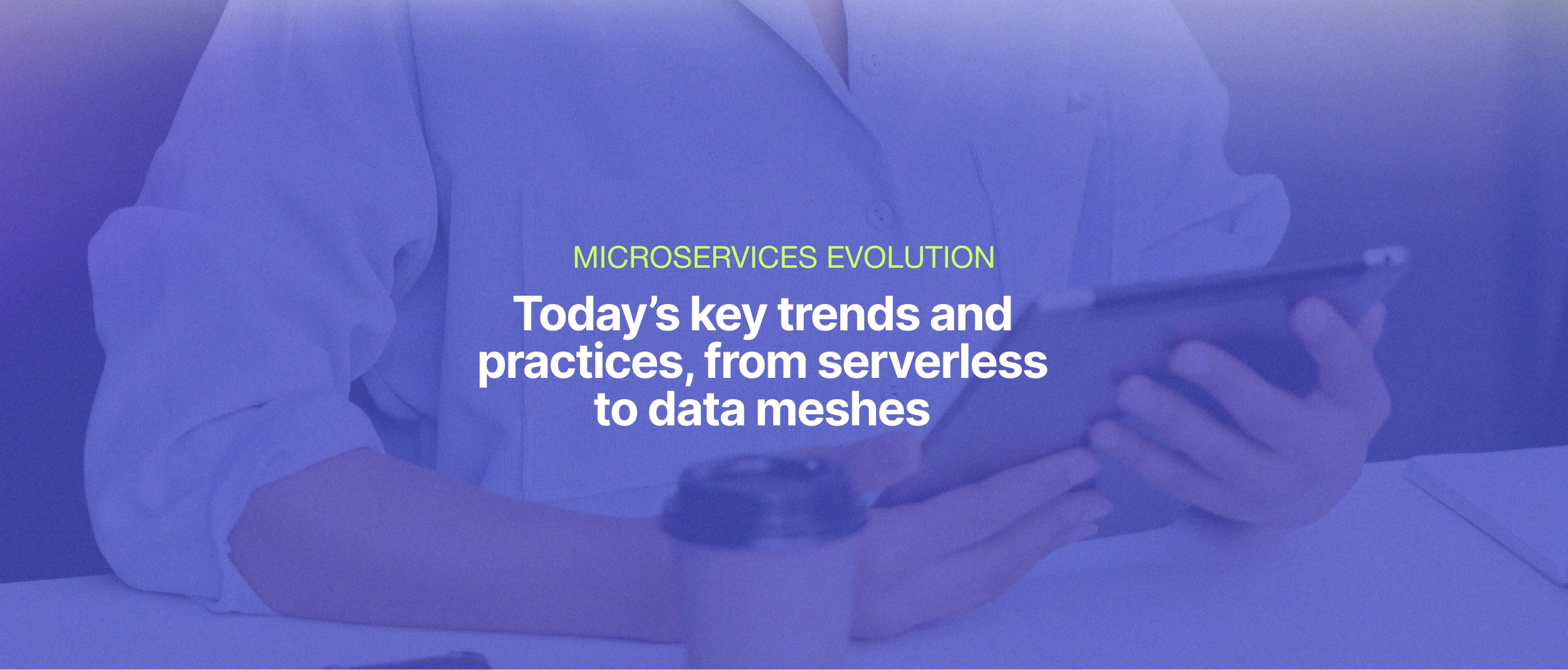 A Backend Developer envisioning the possibilities of working on Microservices Architecture