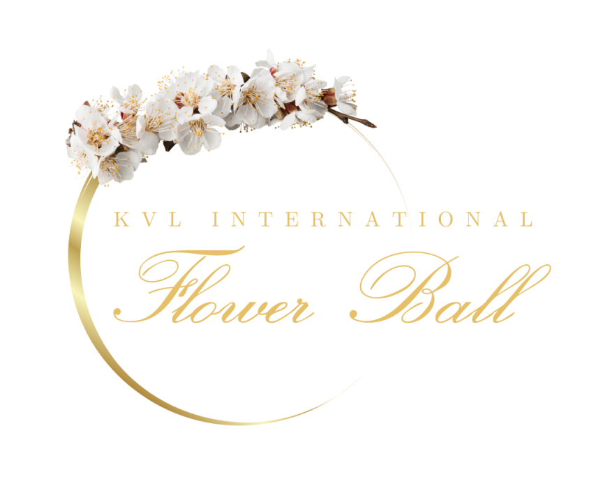 The official logo for the KVL Flowerball Expo.