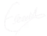Stylized white signature on a black background.