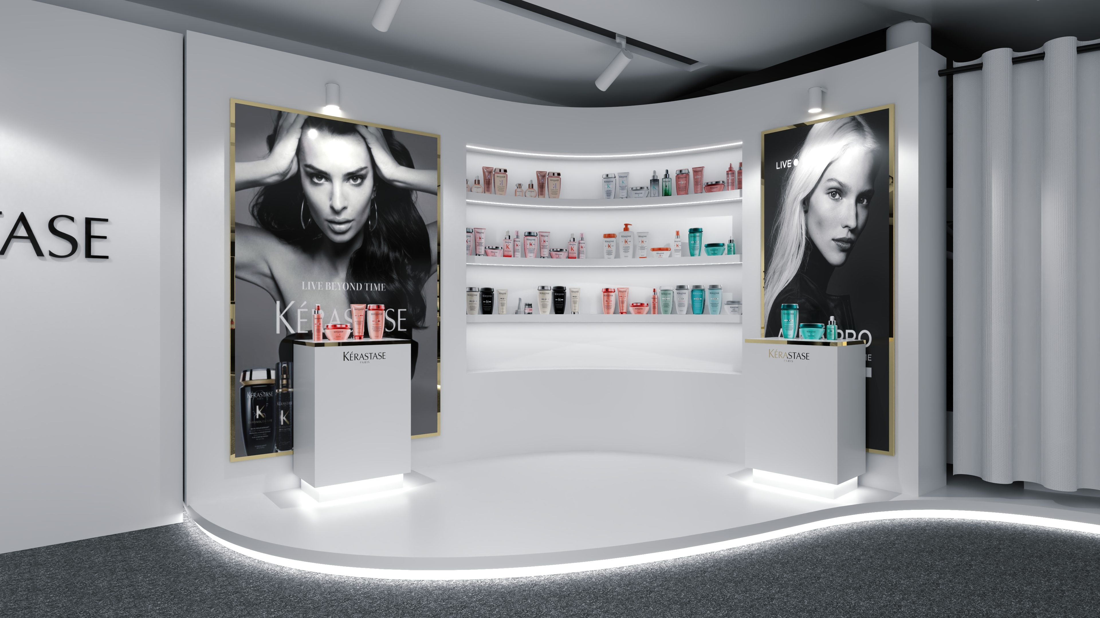 Kérastase product wall
