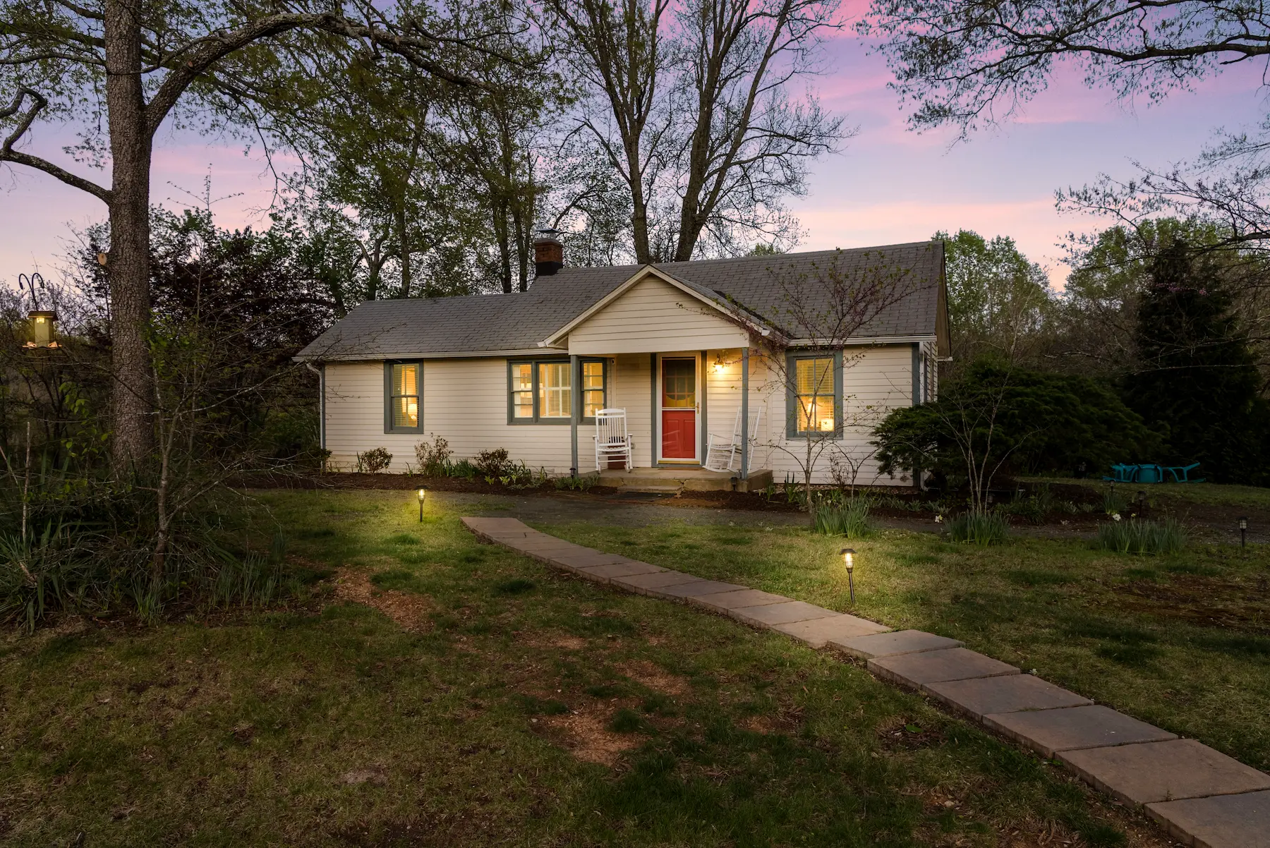 Shade Tree Cottage exterior in Gordonsville, Virginia