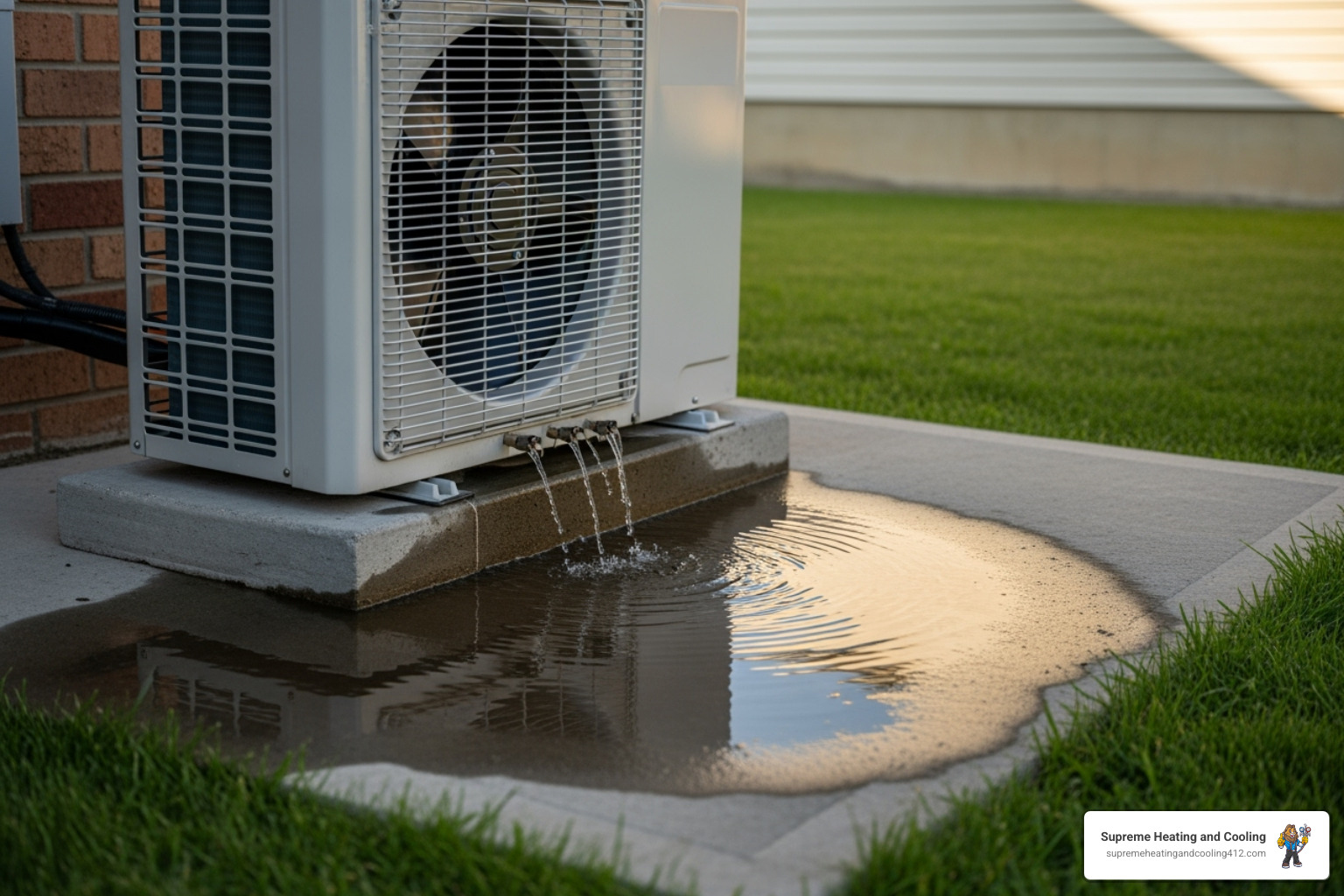 Why Is My Heat Pump Leaking Water? Expert Answers for Sewickley Homeowners