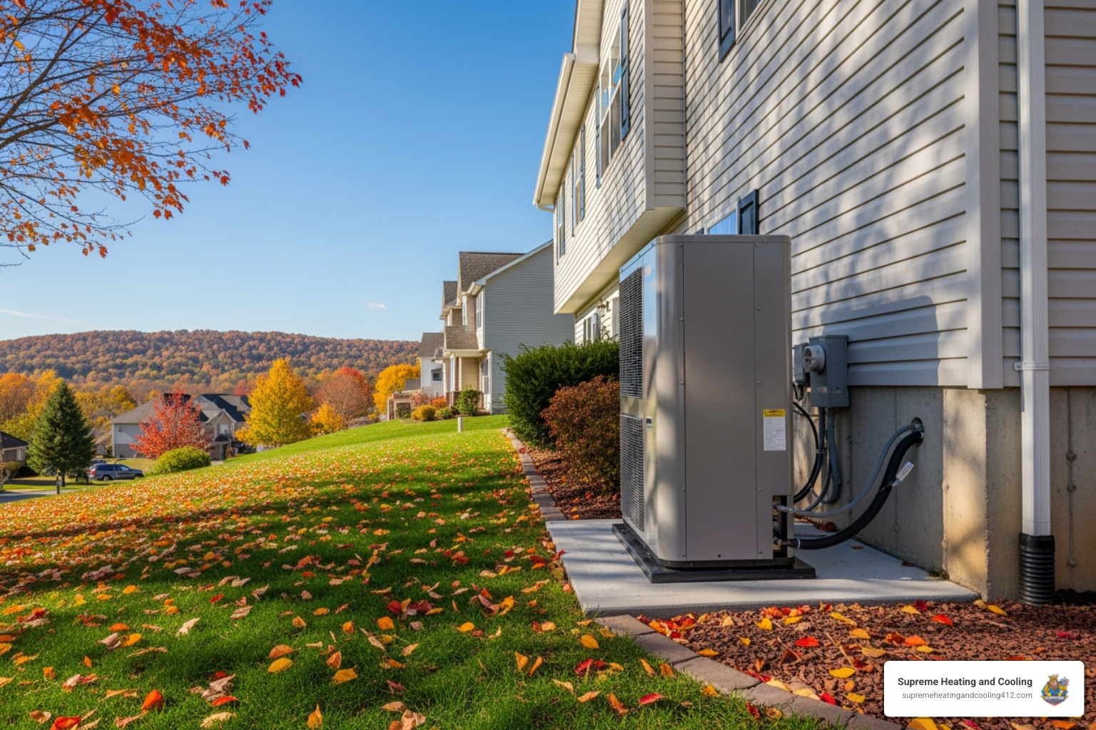 Infographic showing the key factors in selecting the best heat pump replacement: climate compatibility for Penn Hills winters and summers, contractor qualifications including licensing and local experience, efficiency ratings like SEER2 and HSPF2, available system types such as air-source and ductless, importance of written estimates and warranties, and potential savings from federal tax credits and utility rebates - best heat pump replacement in penn hills, pa