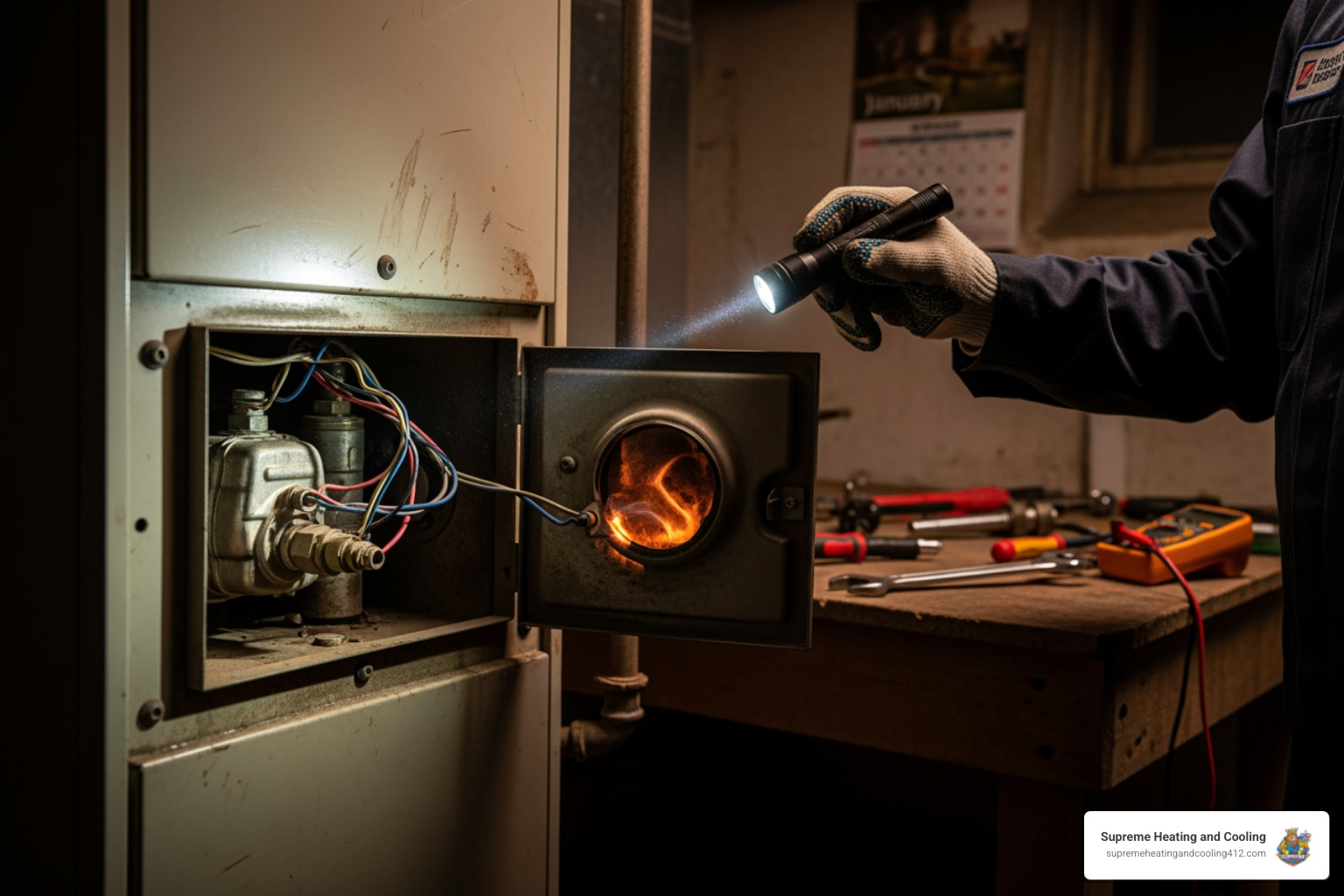 My furnace isn't working. Who can I call for furnace repair in Baldwin, PA?