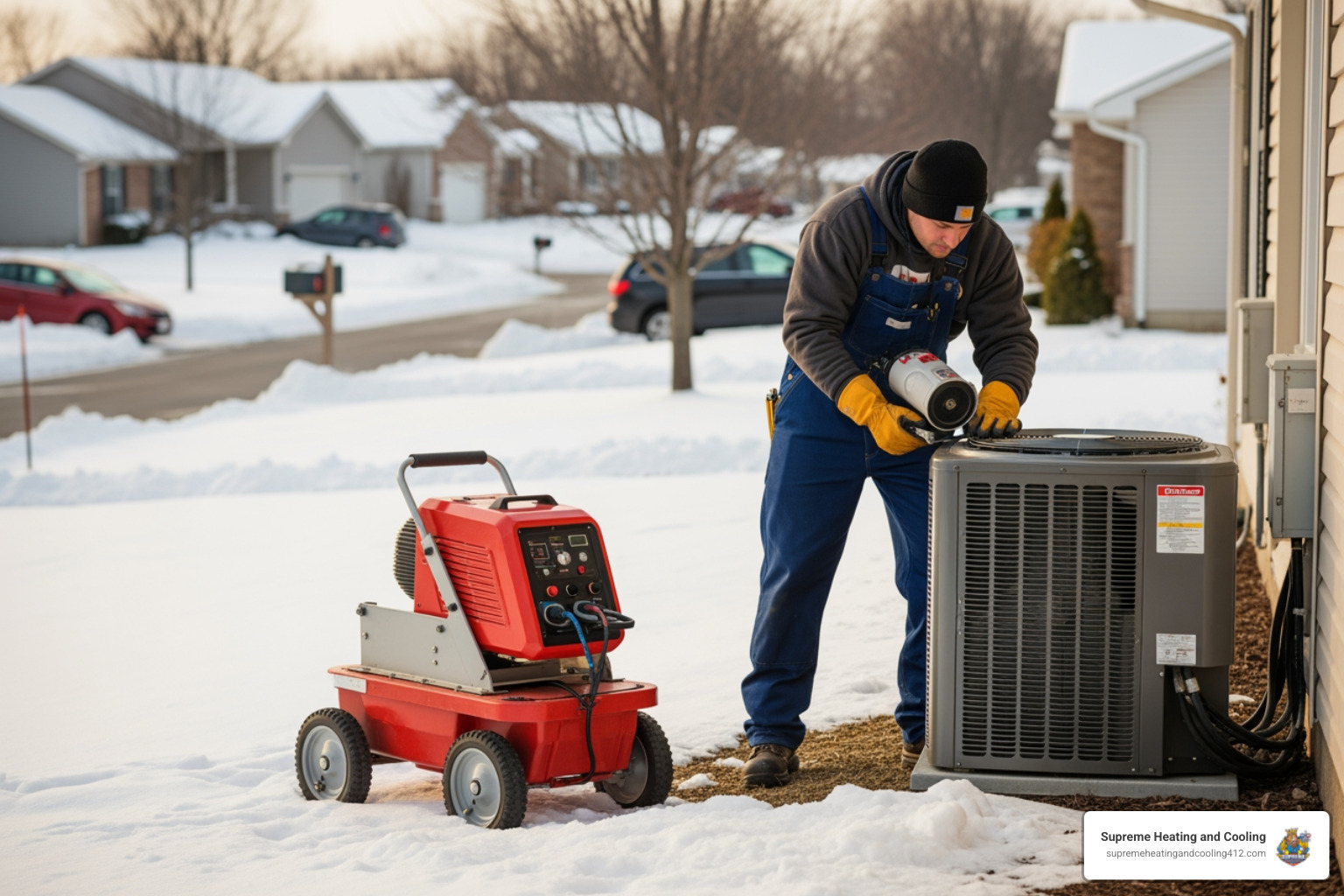 emergency heat pump replacement in bethel park, pa