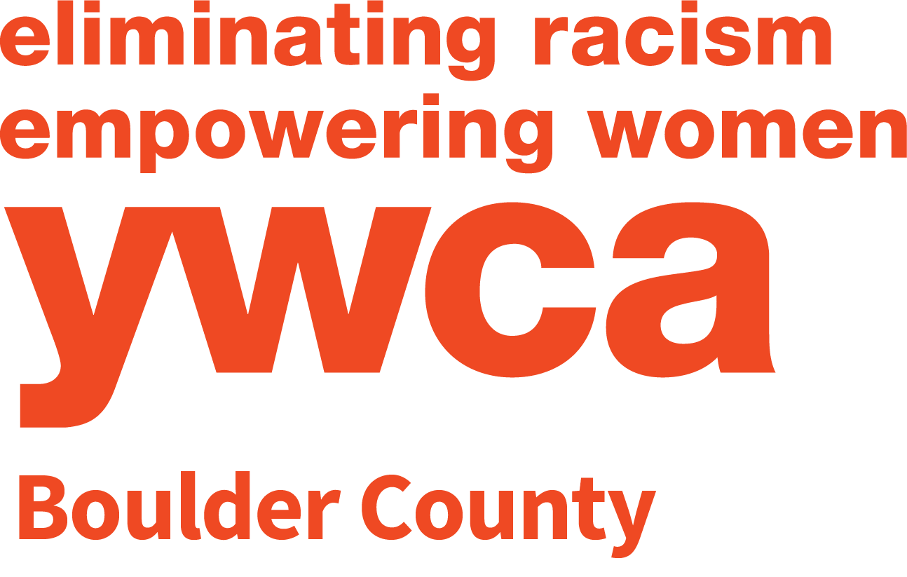 YWCA Boulder County logo, eliminating racism empowering women