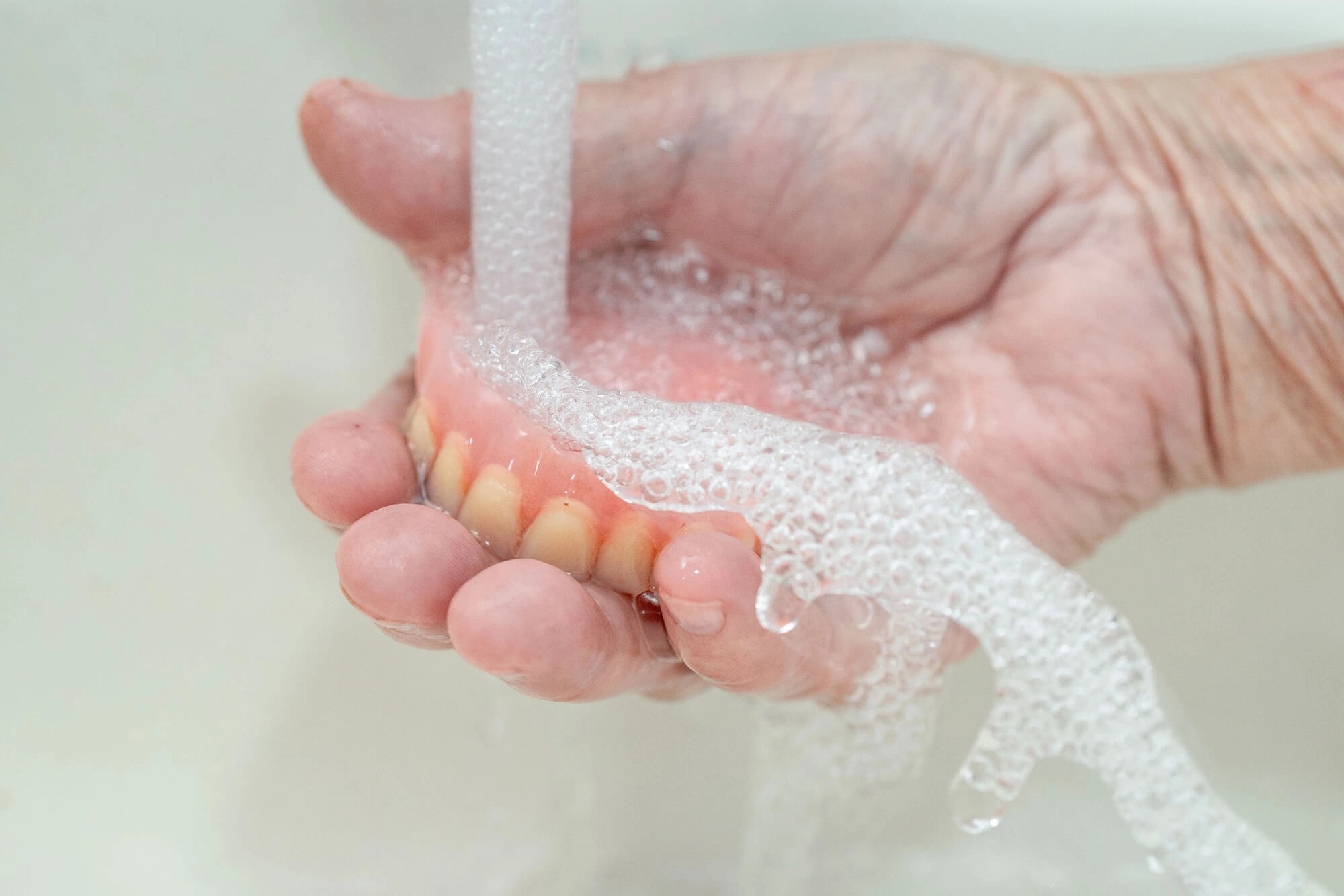 Rinsing dentures west chester pa