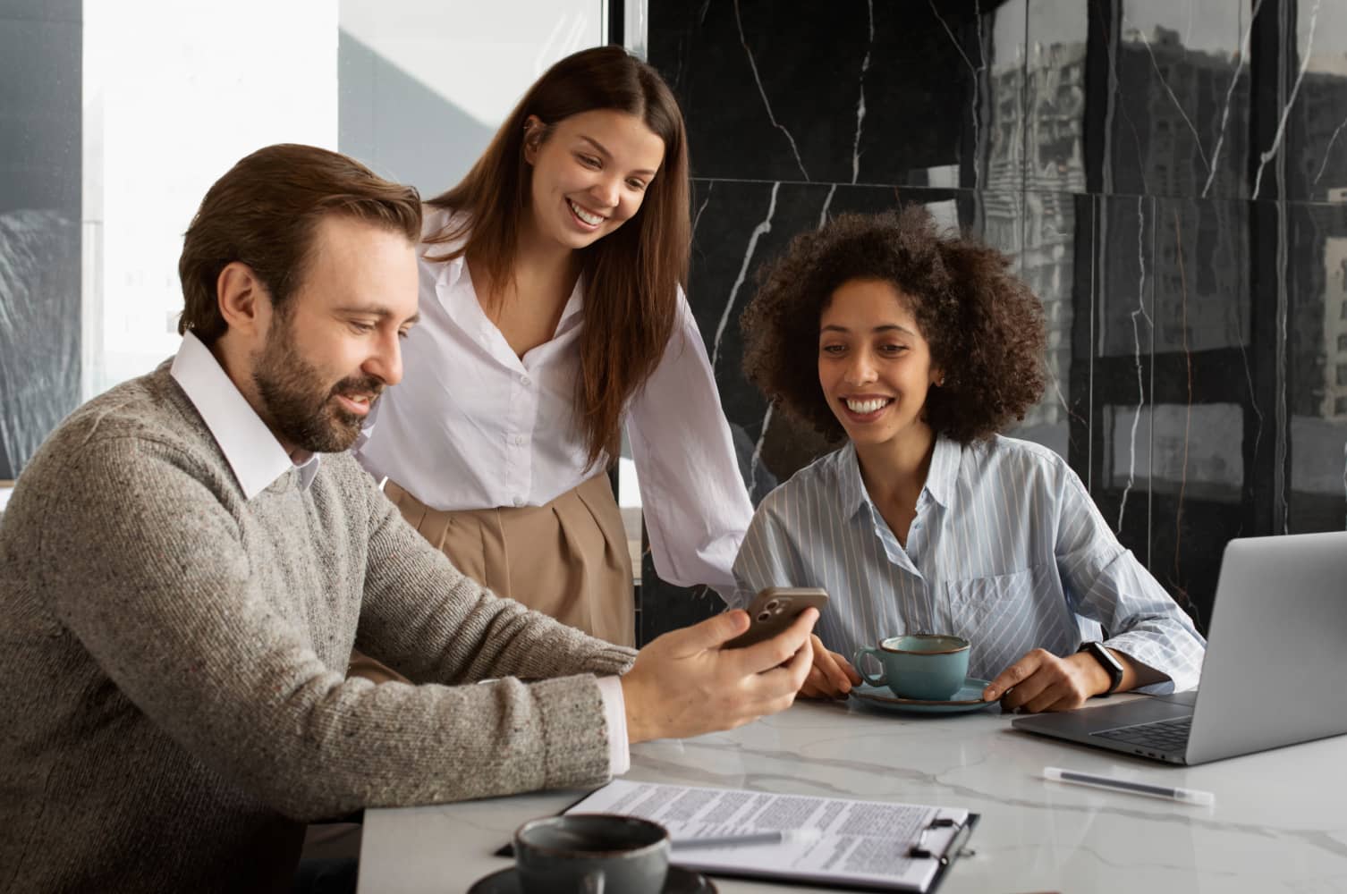 Expert Approach Three People - Capital Webflow Template | Brix Templates
