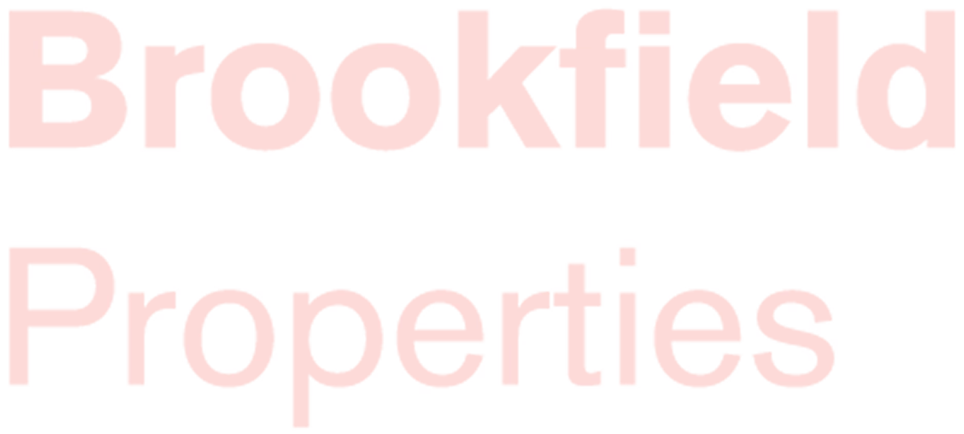 Brookfield Properties Logo