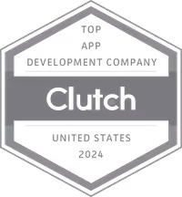 Top App Development Company - Clutch USA Award 2024