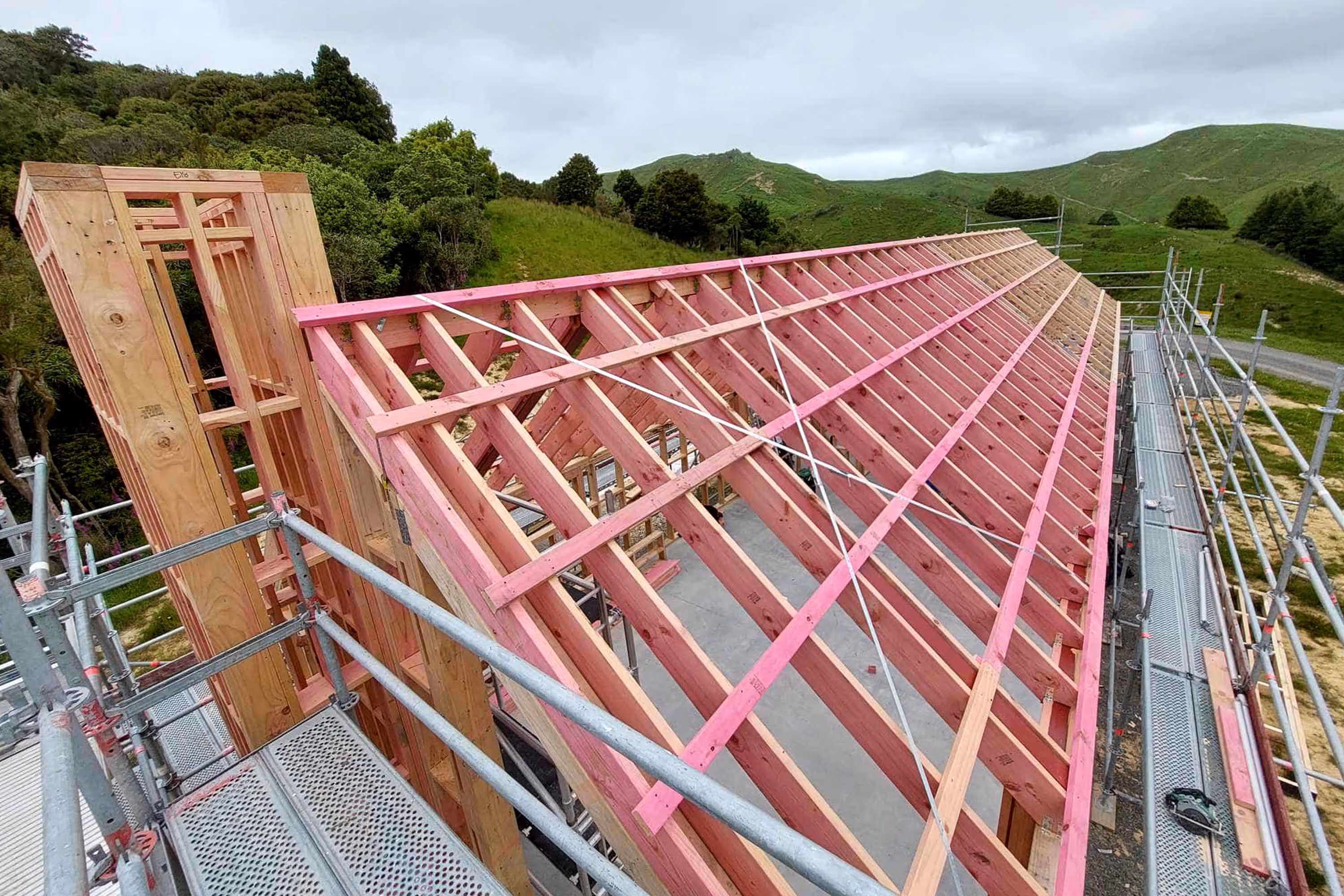 Roof framework | New Leaf Builders