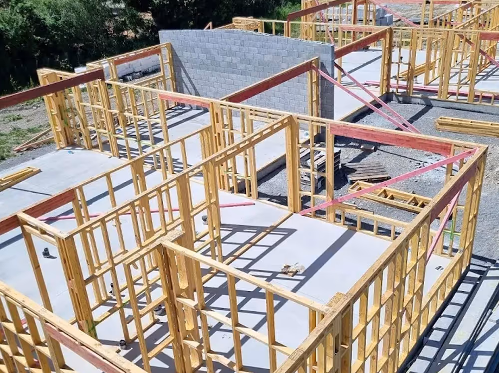 Framework new build | New Leaf Builders