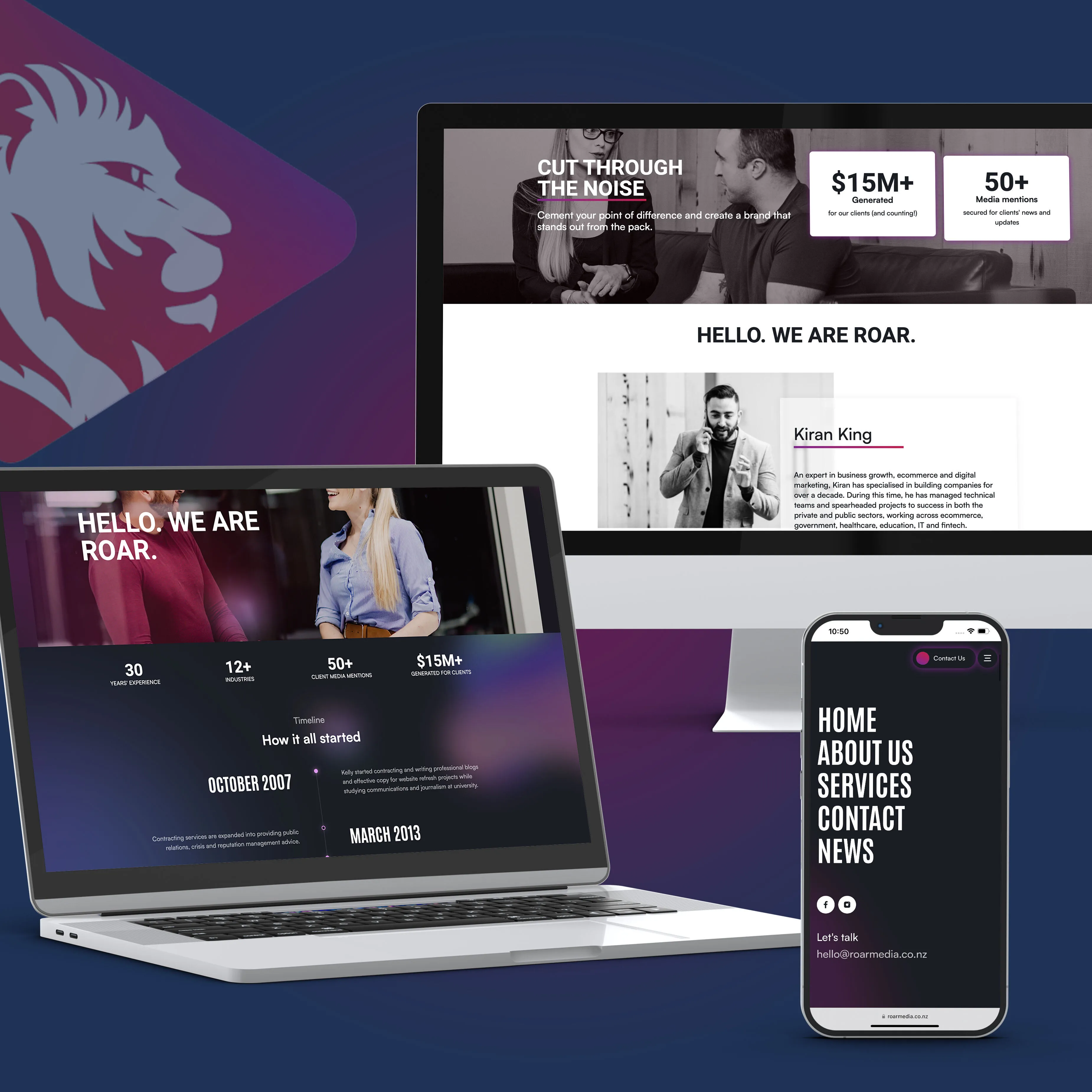 Hamilton Waikato New Zealand Website Design & Development By The Experts At The Launch Agency.