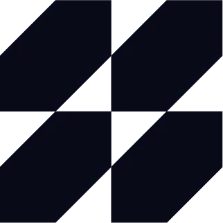 Abstract geometric pattern with black and dark gray diagonal shapes forming square and triangular segments.