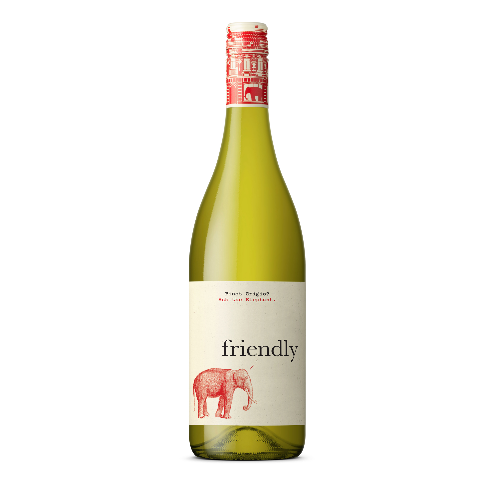Ask The Elephant Pinot Grigio 750ml