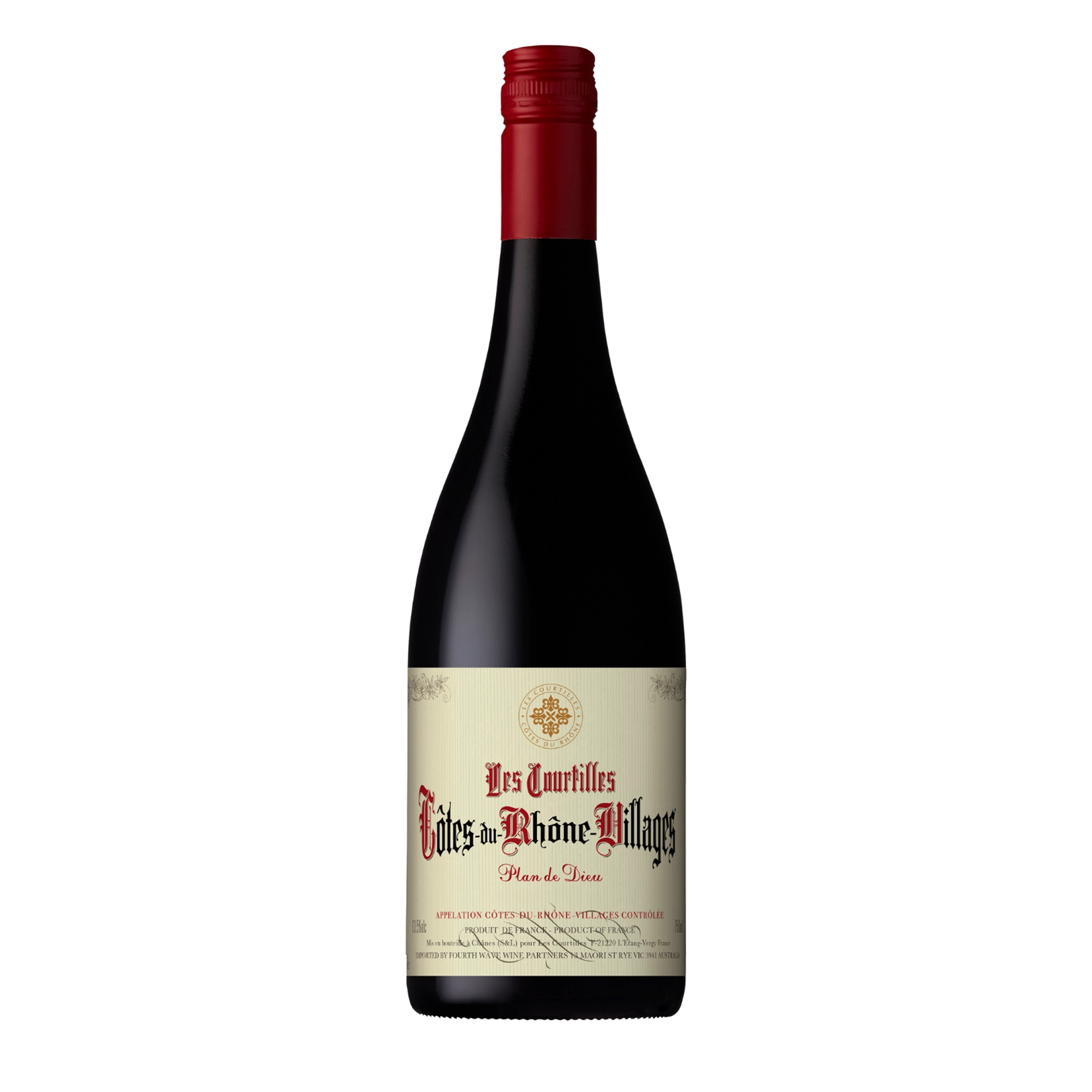 Les Courtilles Organic Cotes du Rhone Villages 750ml