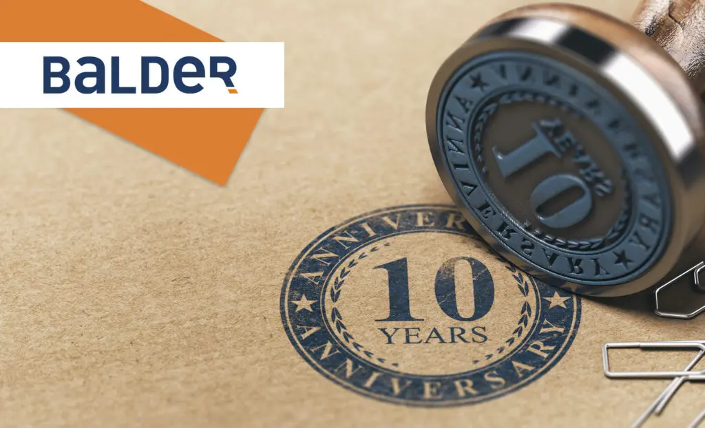BALDER 10th Anniversary Message