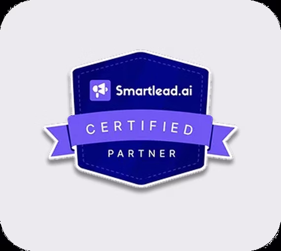 Smartlead Certified Partner badge