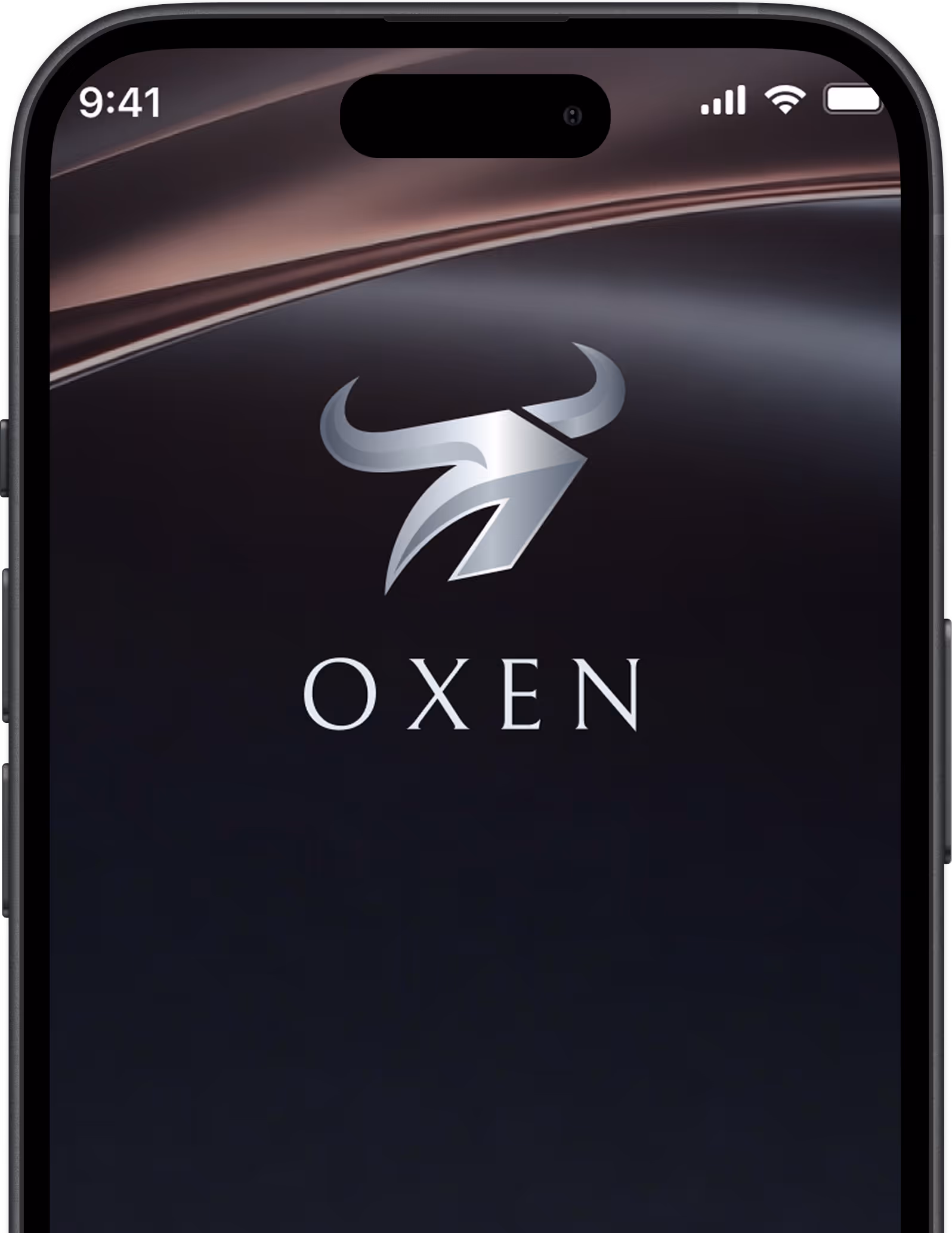 Mobile banking app screen showing principal account balance of 2,550 euros, with tabs for Accounts, Impact, Cards, and Hub, and recent transactions including one from Vernon Dessy.