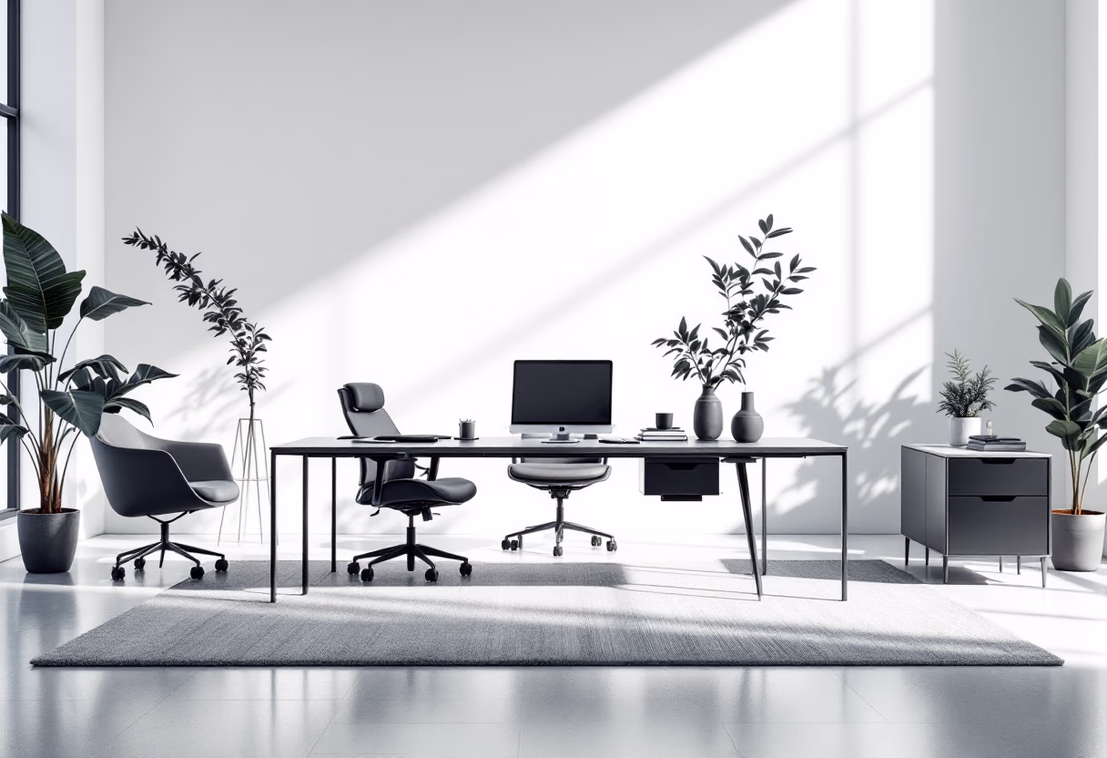 background image of office interior (for a financial advisor)