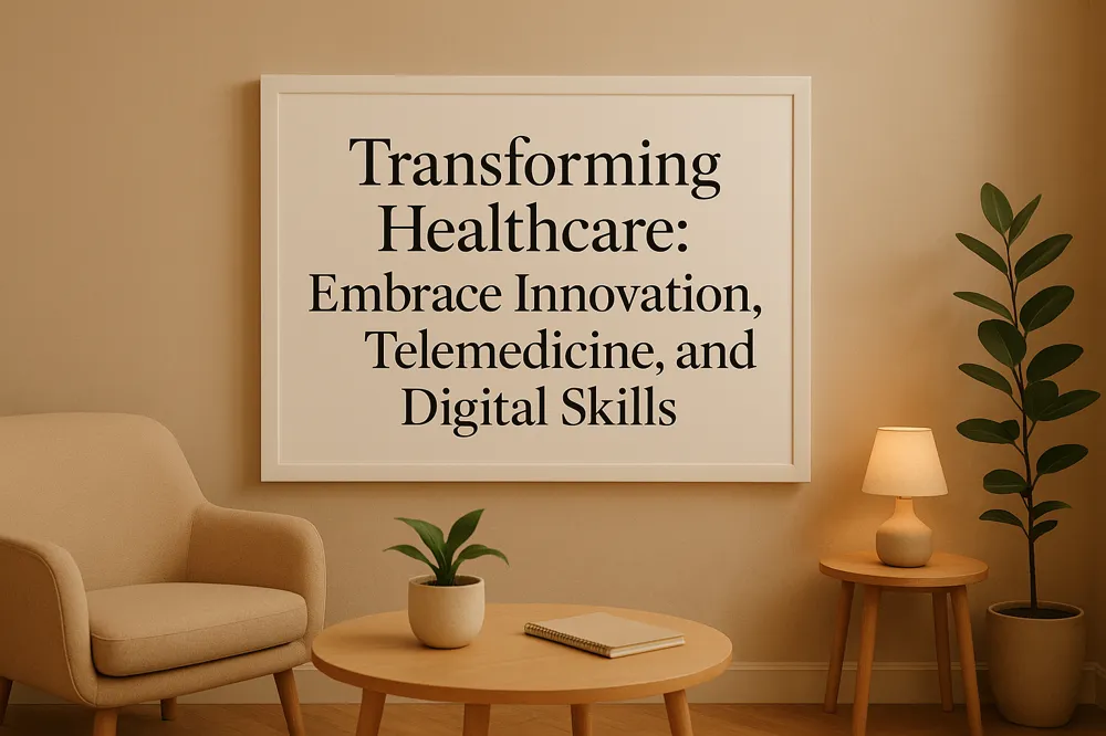 Transforming Healthcare: Embrace Innovation, Telemedicine, and Digital Skills