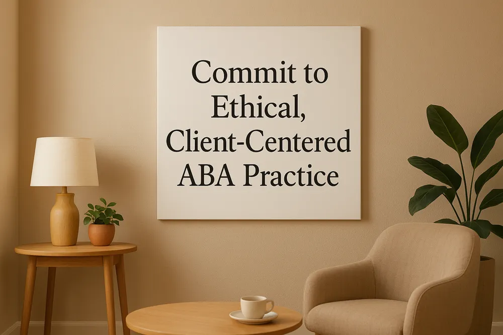 Commit to Ethical, Client-Centered ABA Practice