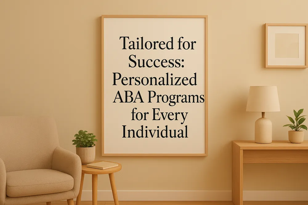 Tailored for Success: Personalized ABA Programs for Every Individual