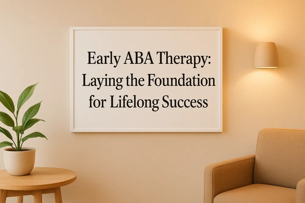 Early ABA Therapy: Laying the Foundation for Lifelong Success