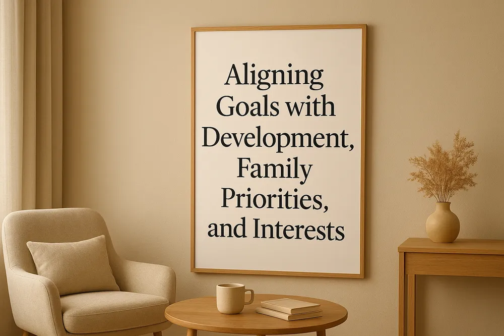 Aligning Goals with Development, Family Priorities, and Interests