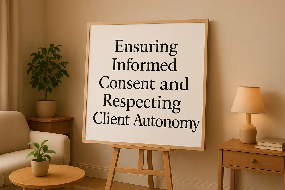 Ensuring Informed Consent and Respecting Client Autonomy