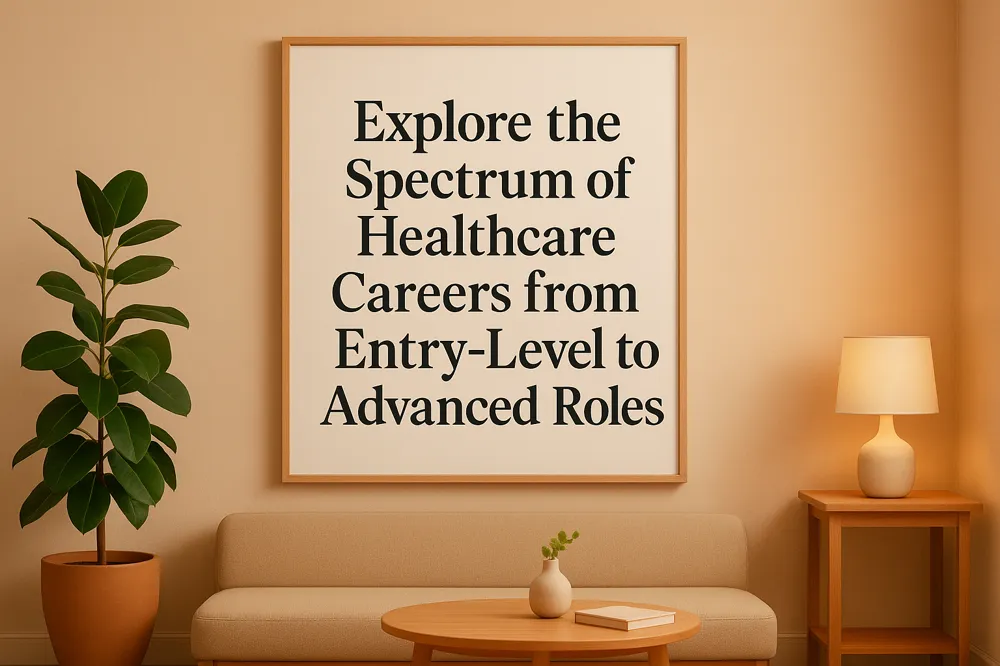 Explore the Spectrum of Healthcare Careers from Entry-Level to Advanced Roles