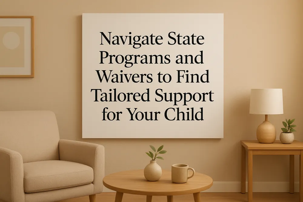 Navigate State Programs and Waivers to Find Tailored Support for Your Child